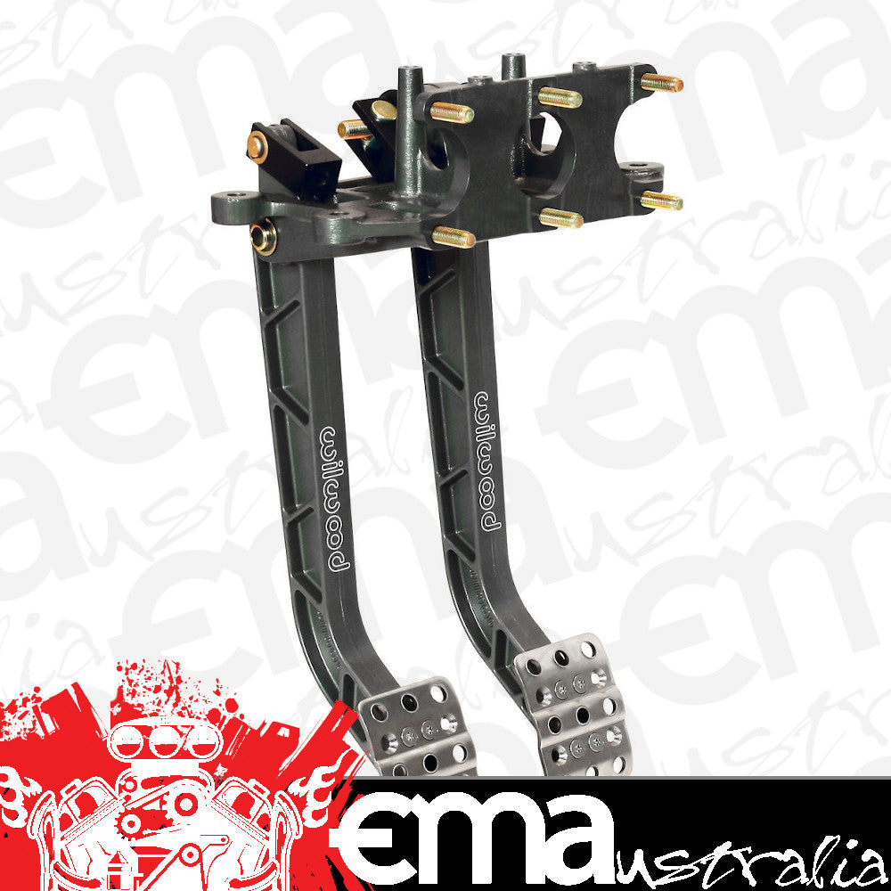 Wilwood | WIL340-11299 | REVERSE SWING MOUNT BRAKE & CLUTCH PEDAL ASSEMBLY TRIPLE MC WB340-11299
