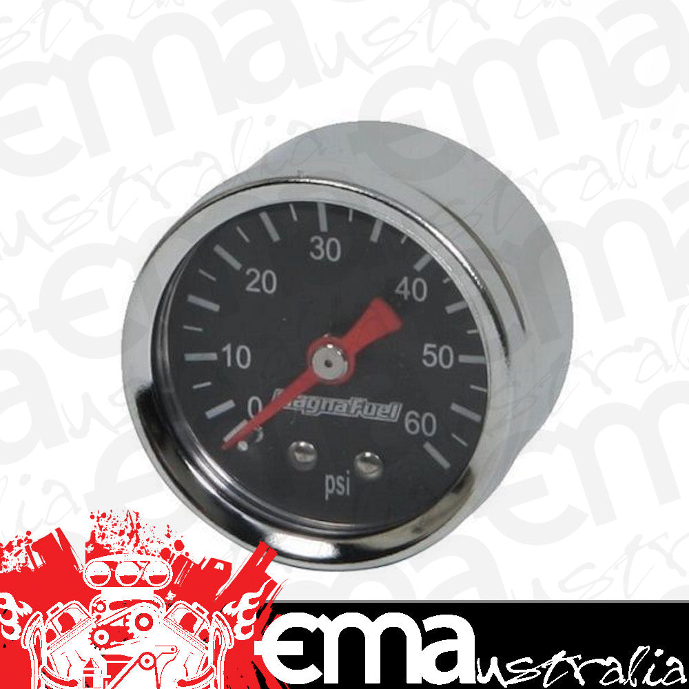 Magnafuel WIMP0102 Fuel Pressure Gauge Mechanical 1-1/2" 0-60 PSI