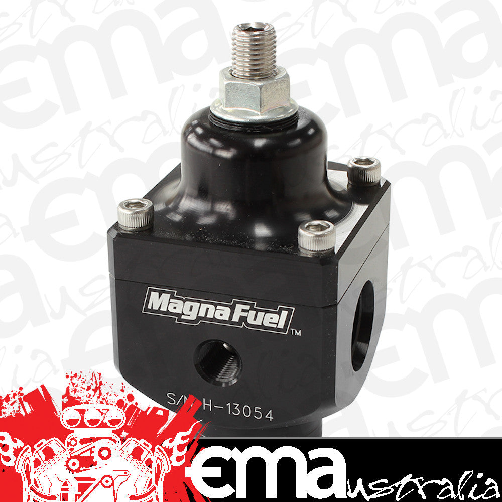 Magnafuel WIMP9833-BLK 2 Port Fuel Regulator Black X1 -10An In X2 -8An Out 1600+ HP 4-12 PSI