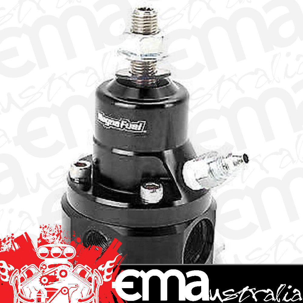 Magnafuel WIMP9925-B-BLK Two-Port EFI Regulator Boost Reference 35-85 PSI Black