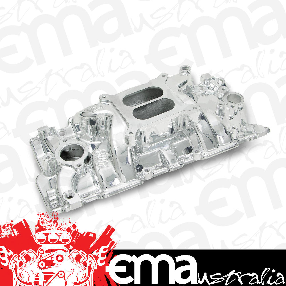 Weiand WM8150C Speed Warrior Intake Manifold Suit Chev SB 262-400 V8 1955-1986