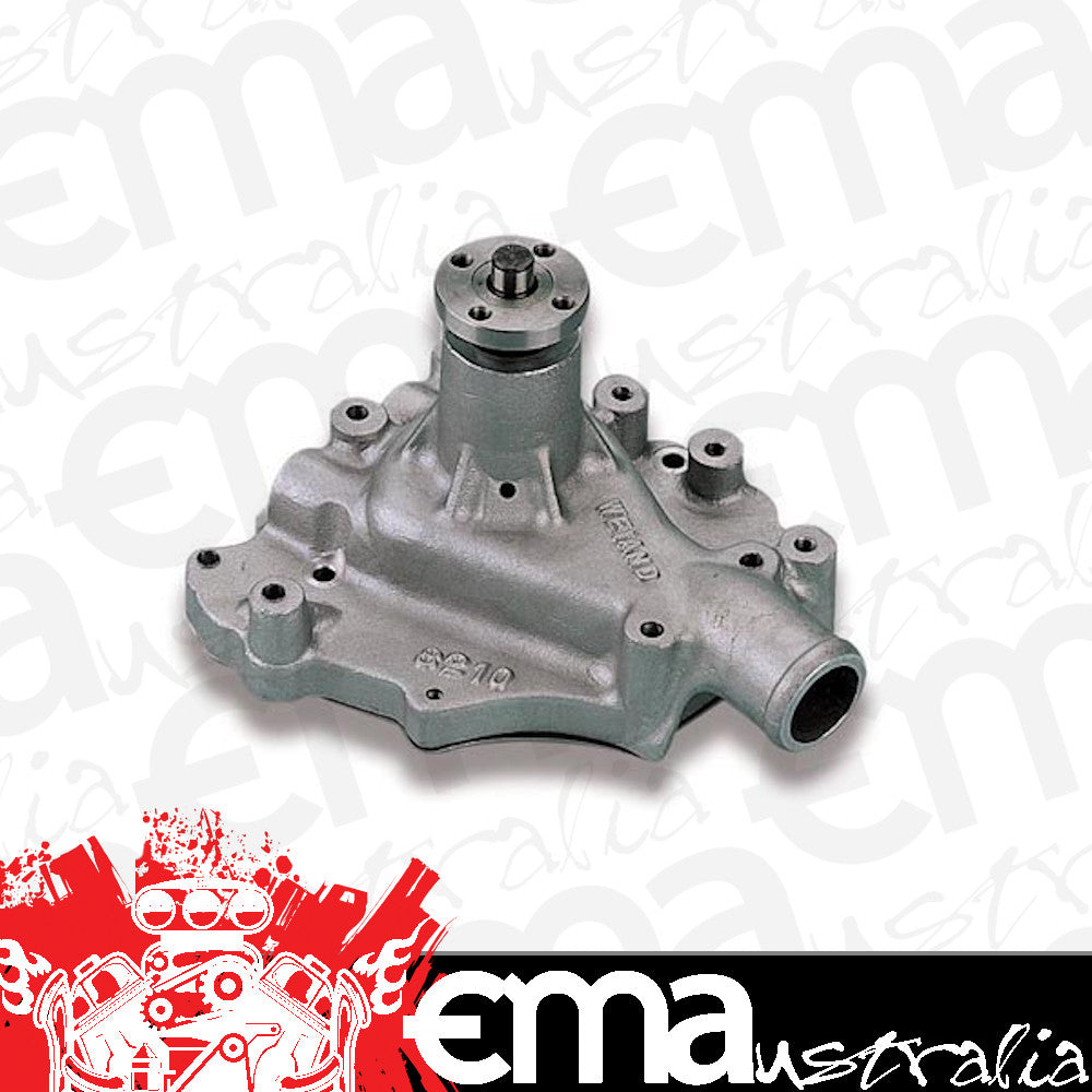 Weiand WM8210 Ford Windsor Action +Plus Water Pump 302-351W Satin Finish