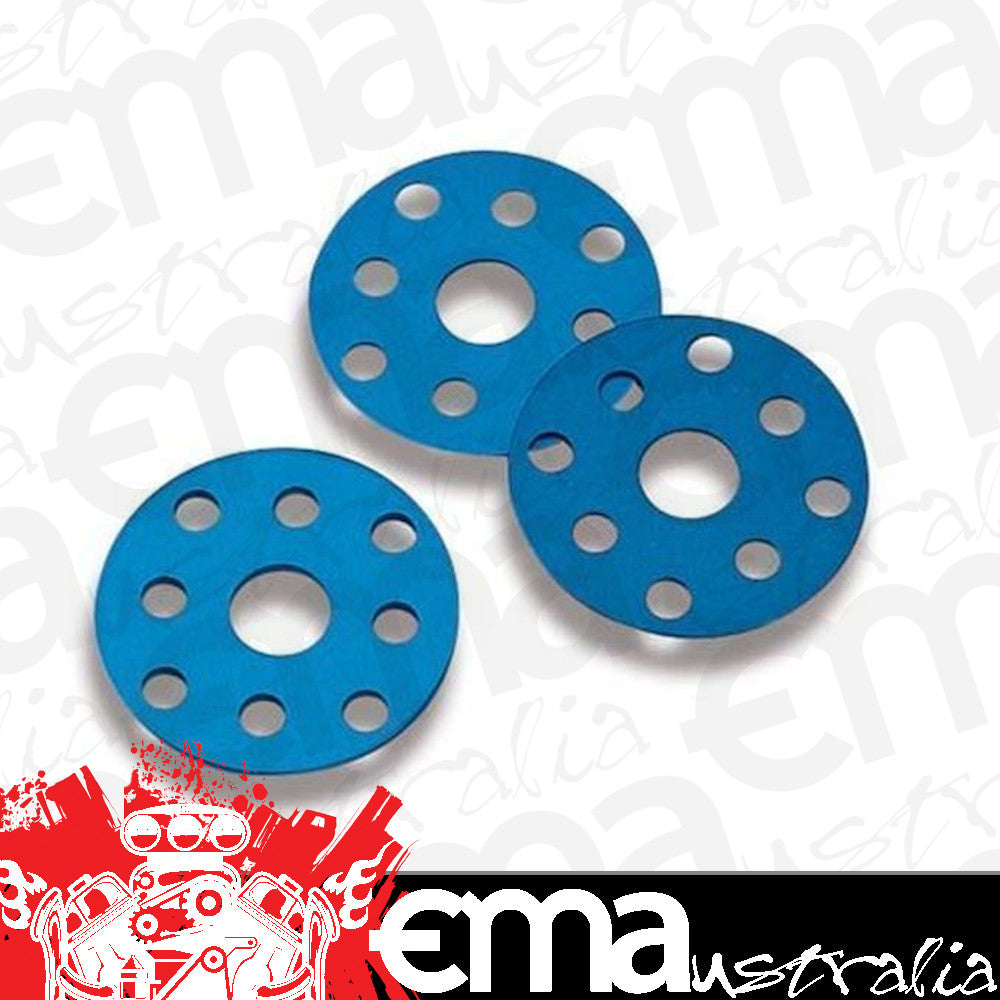 Weiand WM8230 Universal Water Pump Pulley Spacer Kit Aluminium Set Of 3