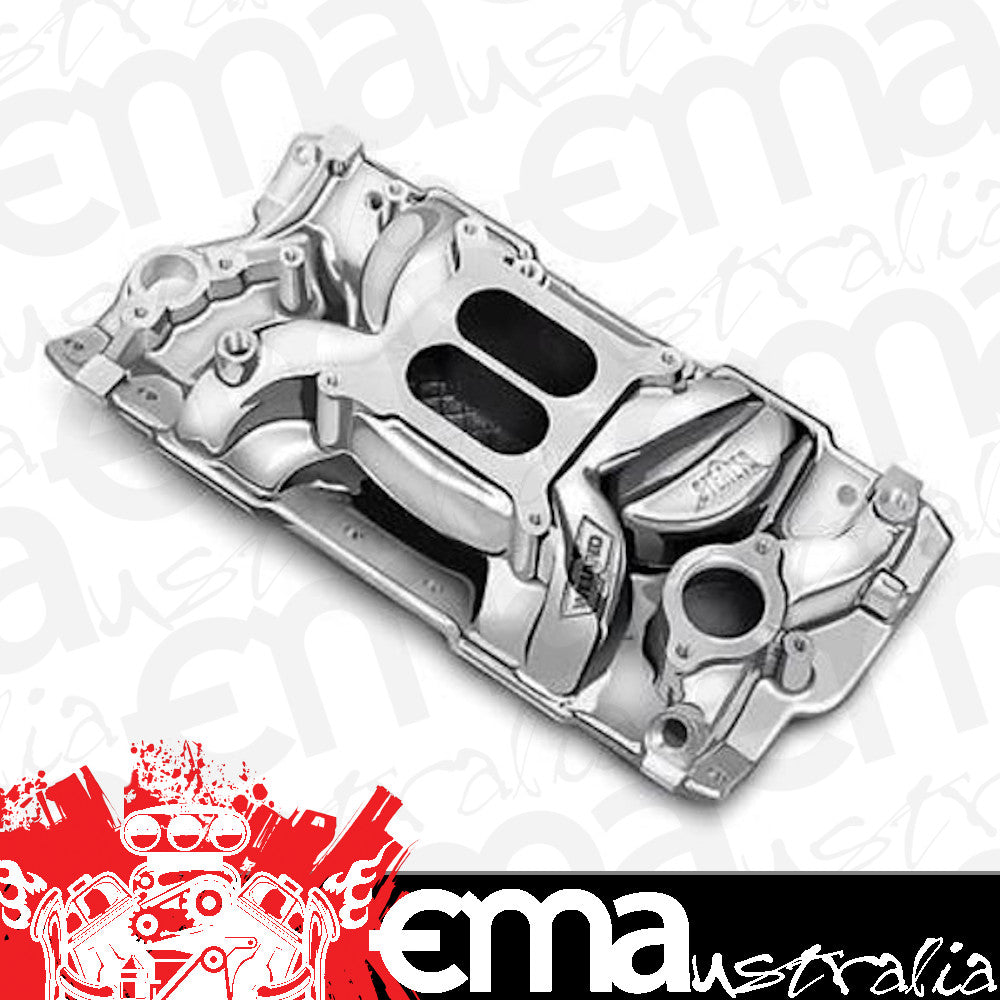 Weiand WM8501C Chev SB Stealth Everbright Intake Manifold 8501C