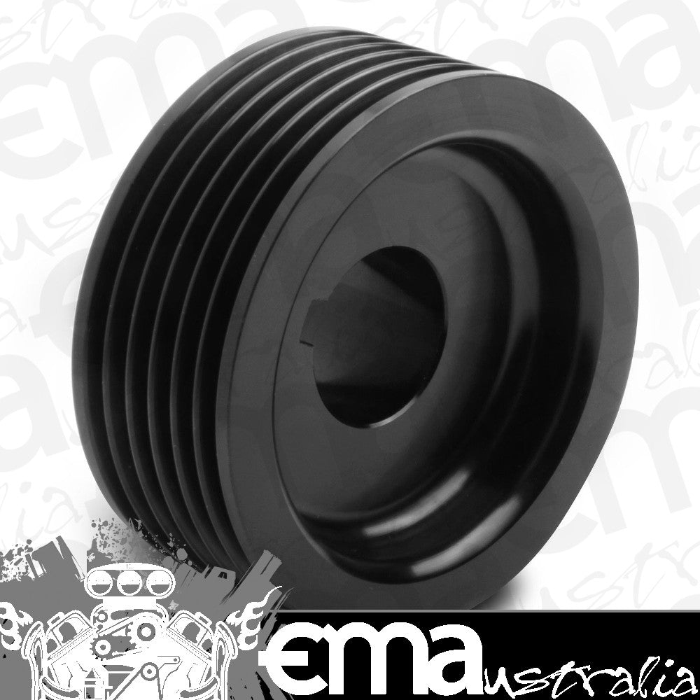 Weiand WM90636 Powercharger Supercharger Pulley , 6-Groove 2.50" Dia .