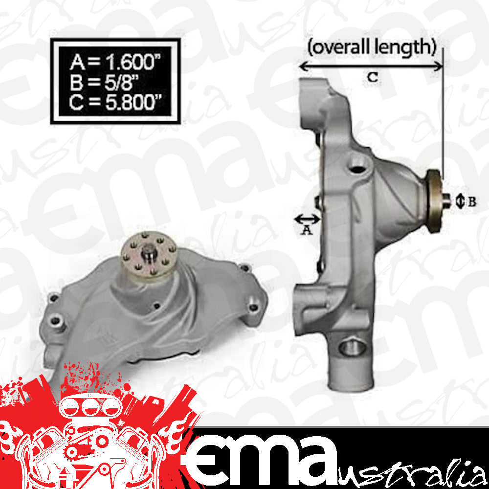 Weiand WM9212 Chev S/B 454 Short Alloy Action Plus 9212