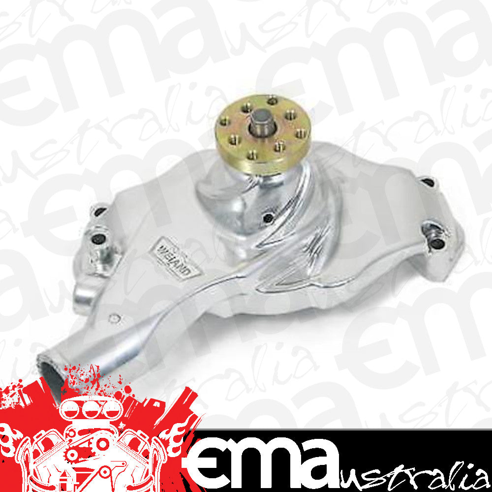 Weiand WM9212P Hi Volume Short Water Pump Chev BB