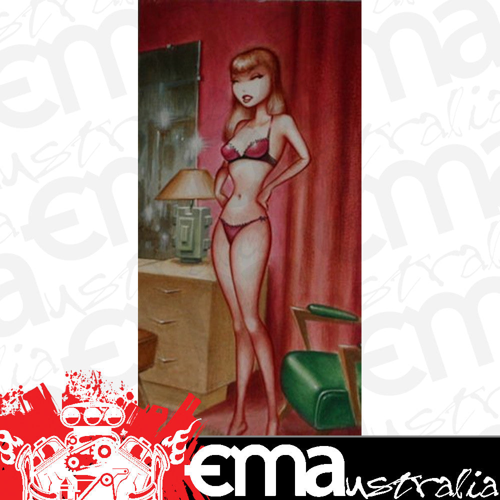 Weesner WSANGEL Angel Signed & Dated Poster 9 X 17.250"