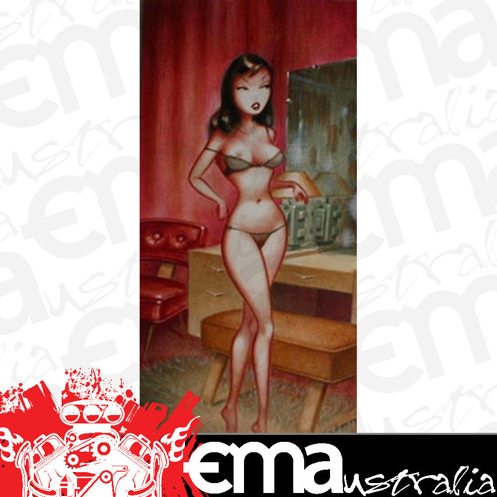 Weesner WSVAMP Vamp Signed & Dated Poster 9 X 17.250"