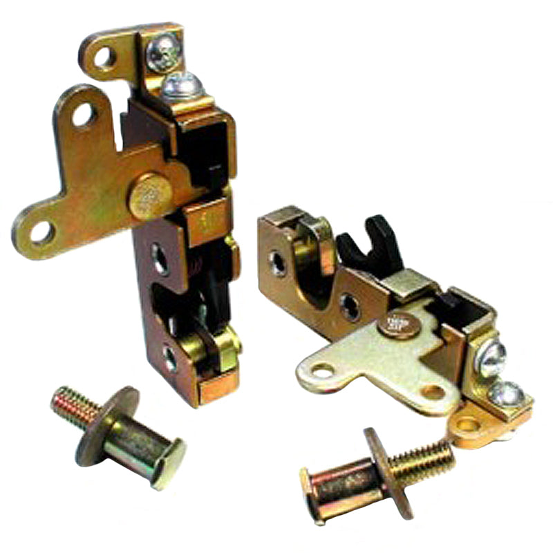 Watson's StreetWorks WSWL24LK Locking Bear Claw Latches w/ Striker Bolts Sold As Pairs Only