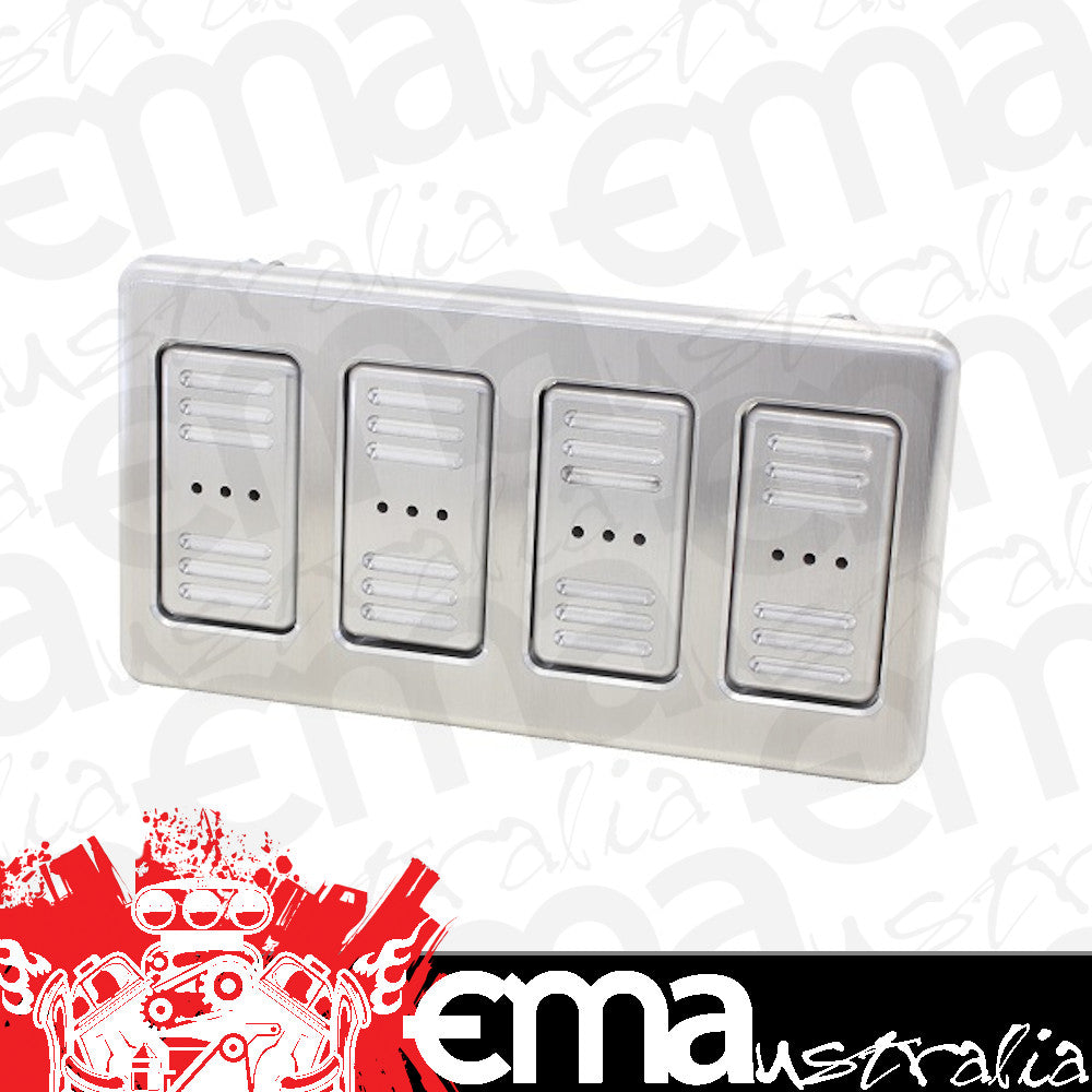 Watson's StreetWorks WSWL39-5B4XG Illuminated Power Window Switch suit 4 Door Car Grooved Console 4 Switch Only