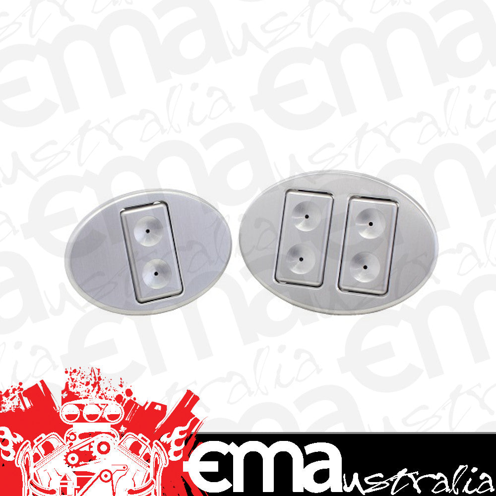 Watson's StreetWorks WSWL39-5BOT Illuminated Power Window Switch suit 2 Door Car Oval Dimpled Console 3 Switch Only