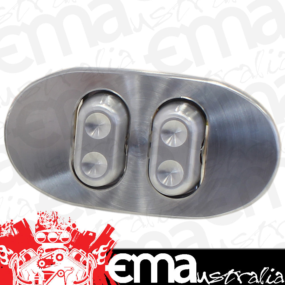 Watson's StreetWorks WSWL39BOD Double Power Window Switch suit 2 Door Car Oval 2 Switch Dimple Rocker Switches