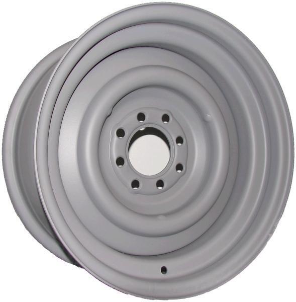 Wheel Vintiques WV12-550503 Smoothie Steel Rim 15 X 5" - Grey Primer Finish & 5-1/2" Bolt Circle w/ 3" Back Space