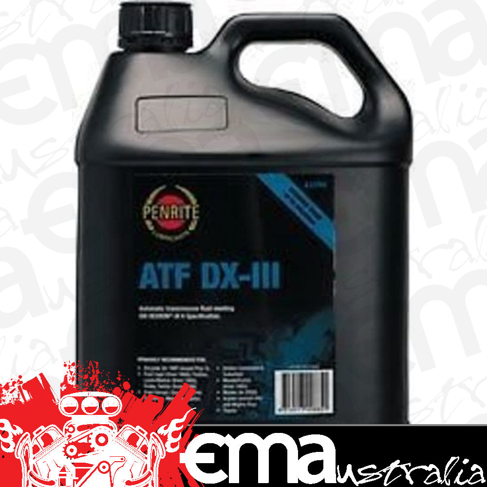 All Transmission and Power Steering systems where dexron III is recomended or required.Fluid Type: Automatic Transmission, Dexron III X Penrite Fluid 4 Ltr Penrite Oil Company