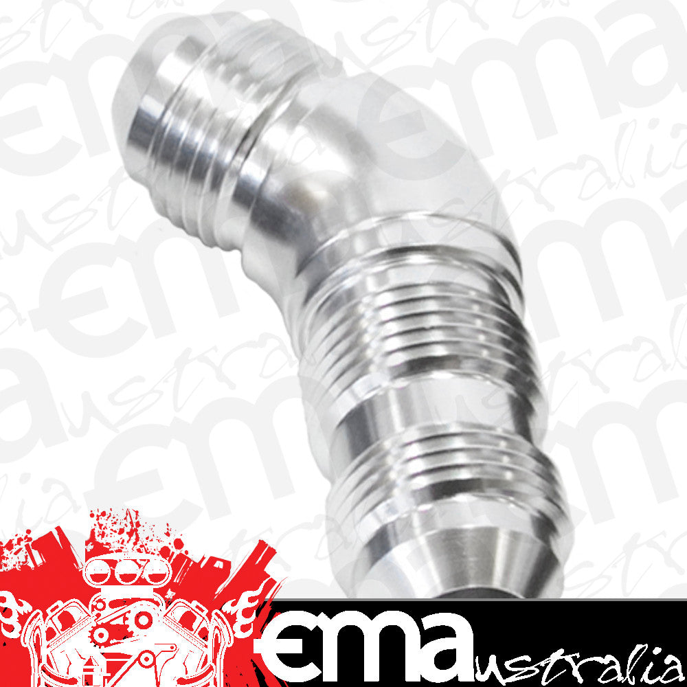 Aeroflow AF537-20S 45 Deg Bulkhead -20AN Ful Flowsilver No Retrictio Nut Sepera