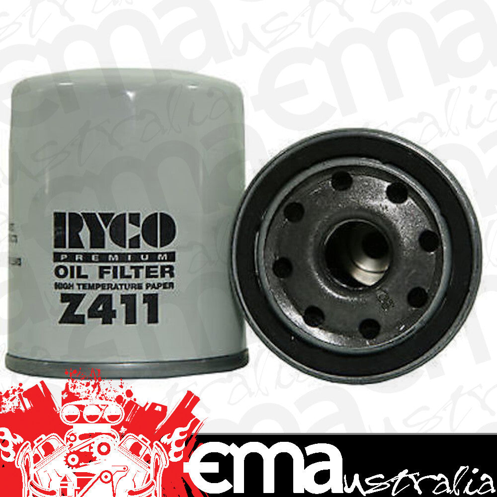 Ryco Z411 Replacement Oil Filter Mitsubishi Magna Lancer Ford Telstar For Mazda