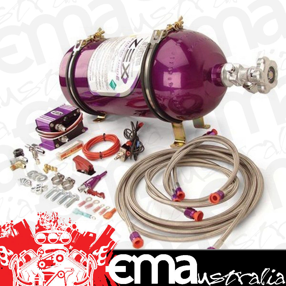 ZEX UNIVERSAL EFI NITROUS KIT ZEX82021 WET 55-75HP 10 lbs BOTTLE SUIT 4-6 Cyl