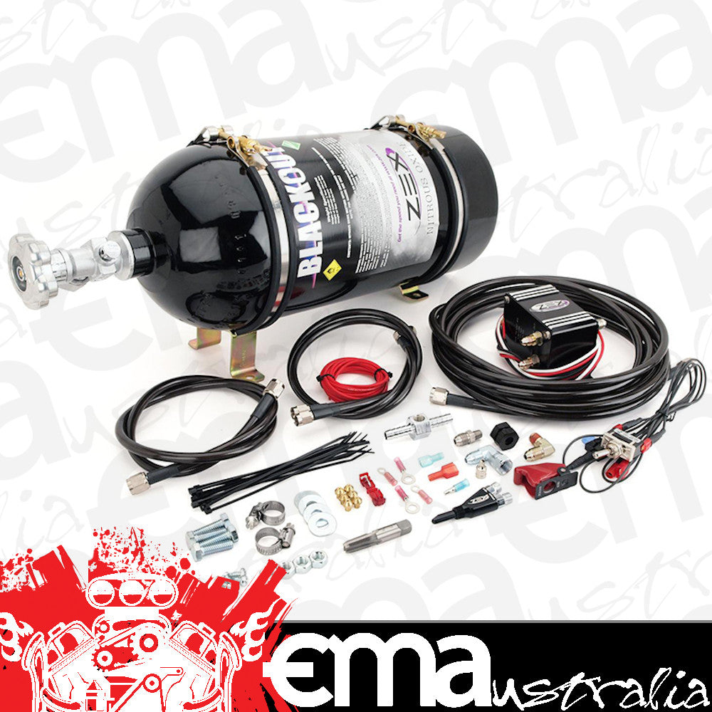Zex ZEX82021B Blackout Series Universal 4-6 Cyl. EFI Wet Nitrous Kit (55-75 Horespower)