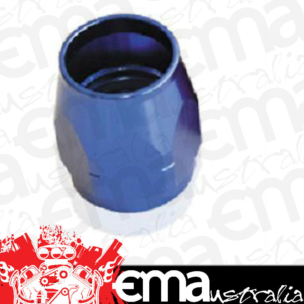 Aeroflow Performance Products AF559-20DCBL Blue Hose End Socket Cutter Style Fittings Only