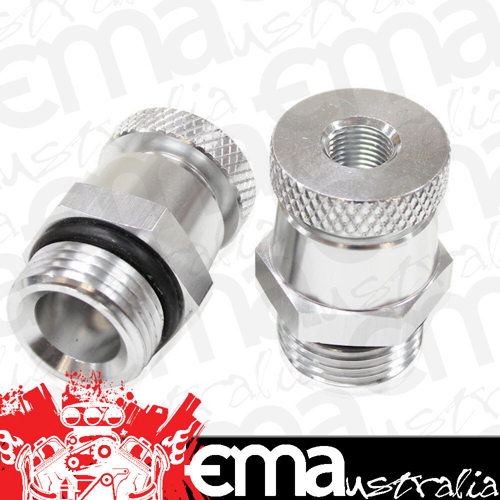 Aeroflow AF615-00S -10 ORB Inline Tap / Drain 1/8NPT F/Male Thread For Remote