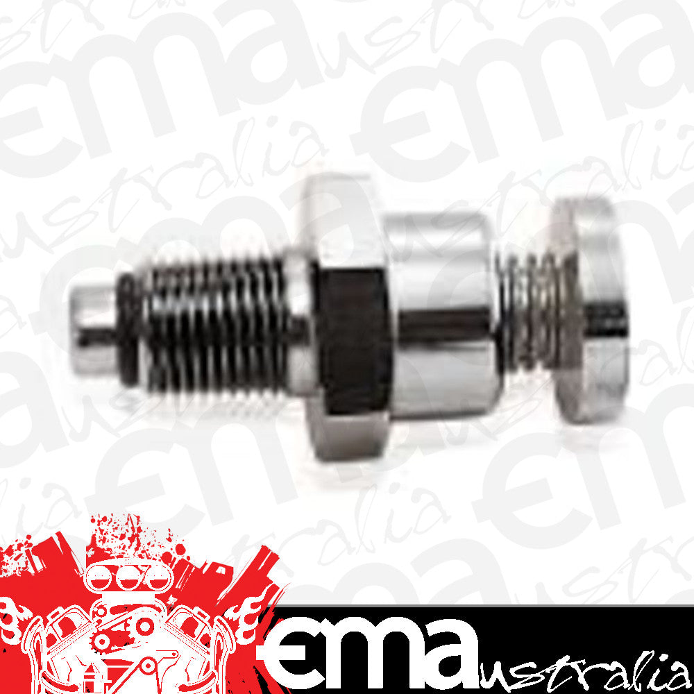 Aeroflow AF620-02S Blower Pressure Relief Valve Silver 1/8" Thread