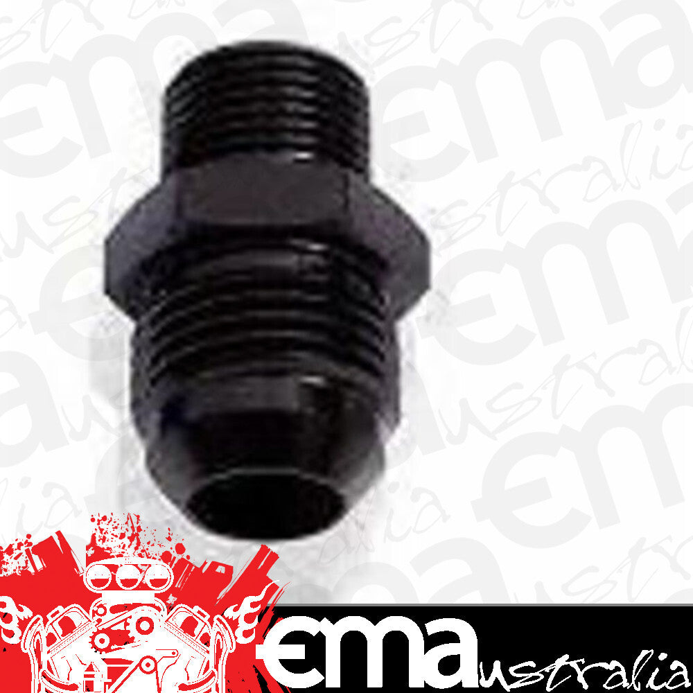 Aeroflow AF703-06BLK Adaptor 1/2 x 20 Inverted Seat to -06 Black