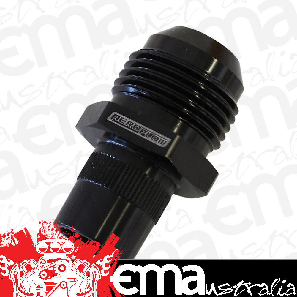 Aeroflow AF708-10-01BLK Press In Cover Breather Adapter Replaces for Nissan 16mm Barb