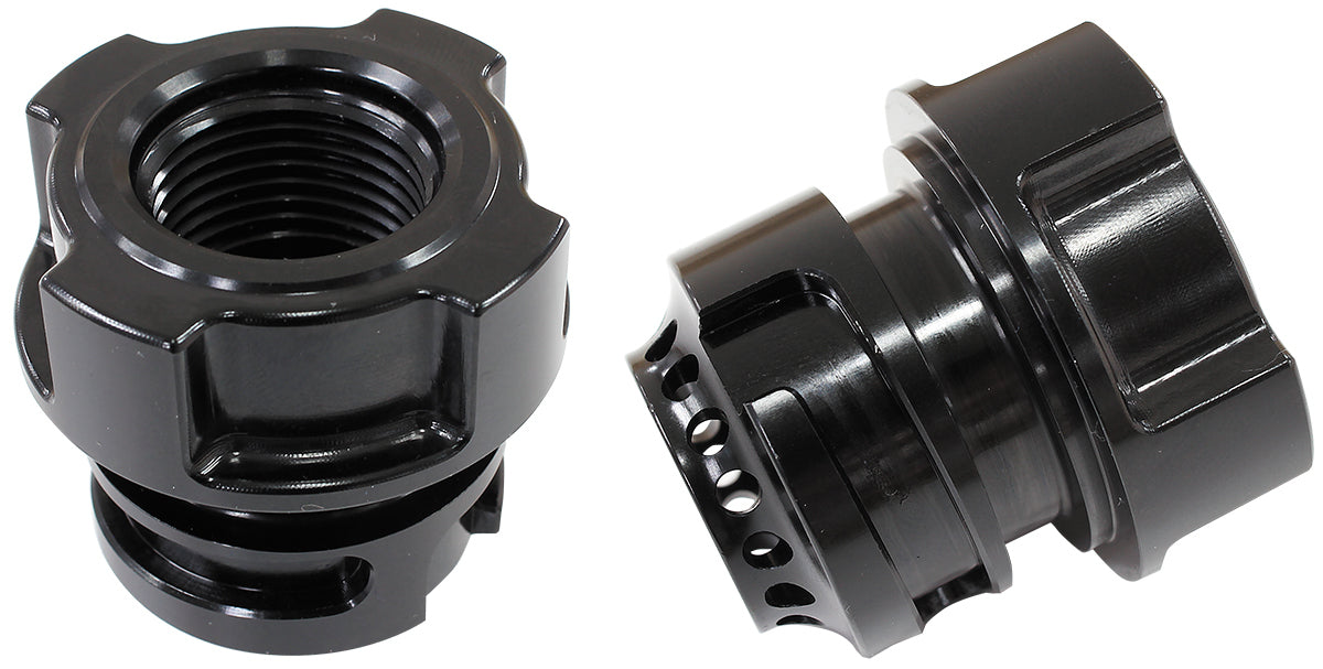 Aeroflow AF708-10-10BLK GM LS OIL FILL CAP BREATHER PCV VENT SCREW IN -10AN OEM
