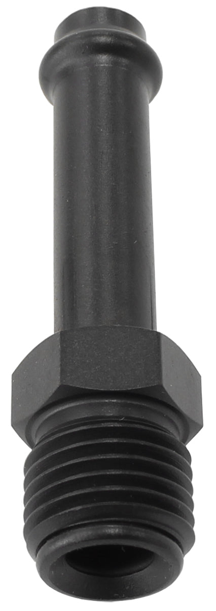 Aeroflow AF714-24BLK Holley / Stromberg Inlet Fitti1/2"-20 Thread to 5/16" Barb