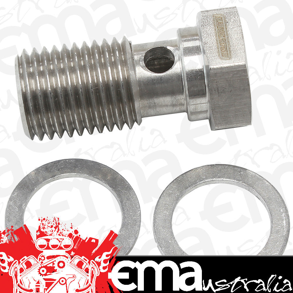Aeroflow Performance Products AF725-06SS S/S Banjo Bolt M14 x1.5 Thread
