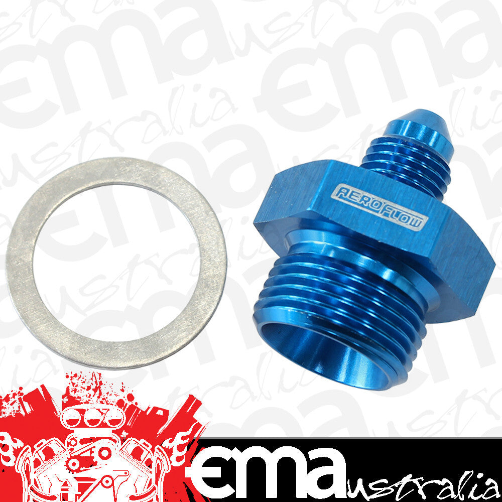 Aeroflow Performance Products AF740-03 11/16"-20 Washer Seal to -3AN suits Wilwood Master Cylinders