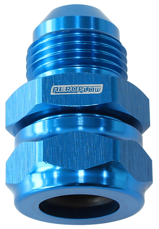 Aeroflow AF741-10-10 5/8" BARB TO -10AN ADAPTER BLUE CONVERT MALE BARB TO AN