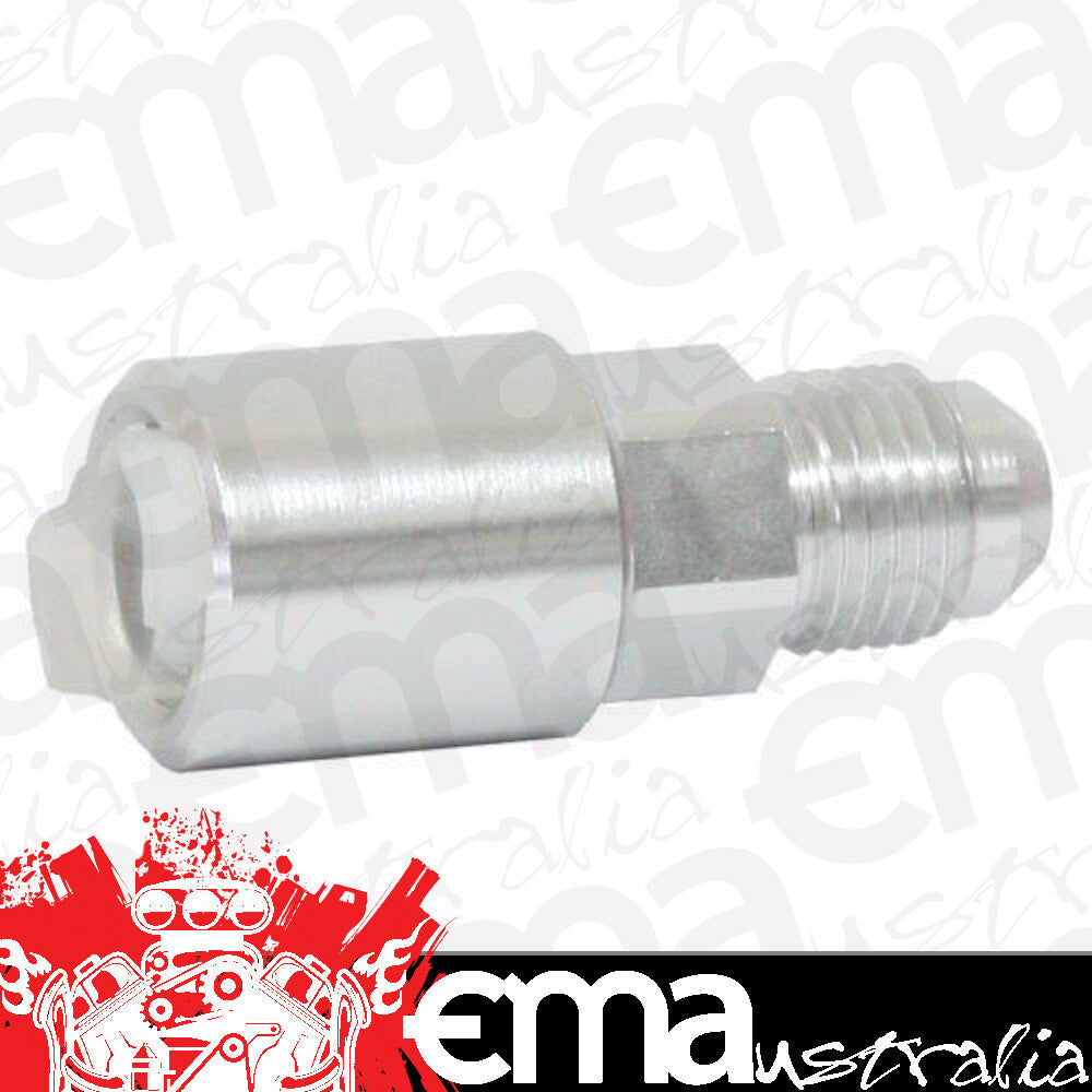 Aeroflow AF808-01S Push On Fuel Fitting LS1 Lti 5/16" Return Side Silver -6An