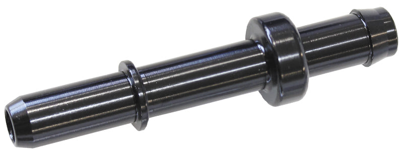 Aeroflow Performance Products AF810-06BLK 3/8" MALE TUBE TO 10MM / 3/8" Barb BLACK ADAPTER