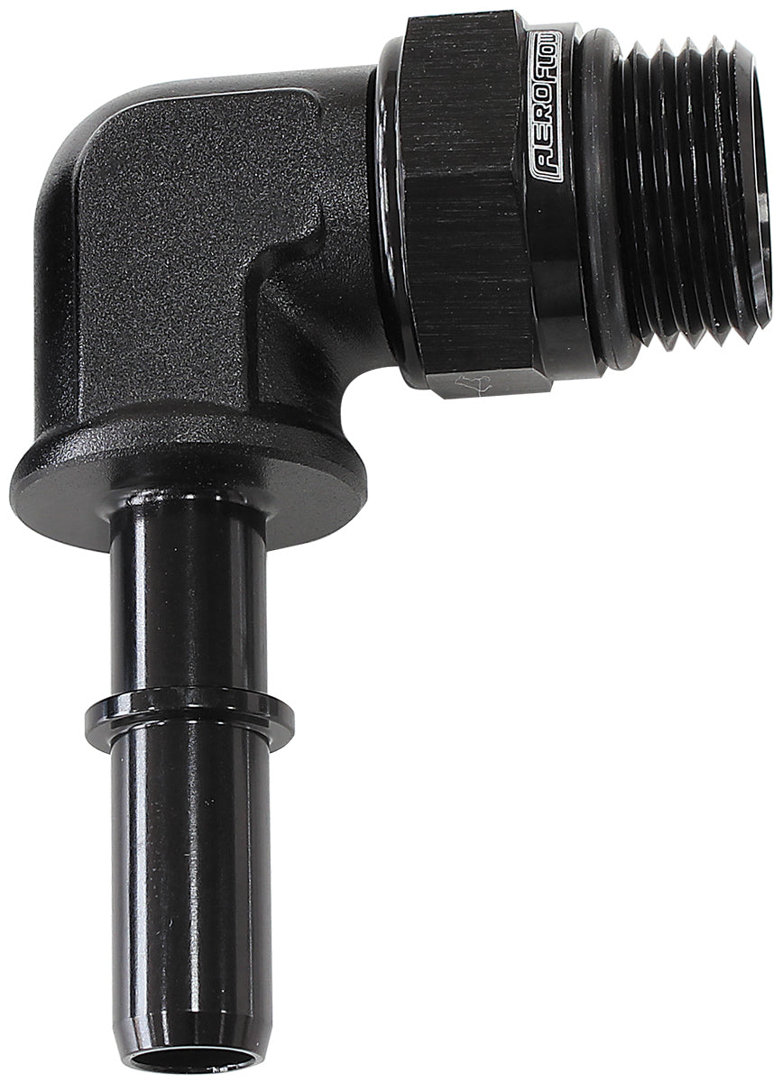 Push-On EFI Fuel Fittings - Black (7.93mm (5/16) to -8 ORB)