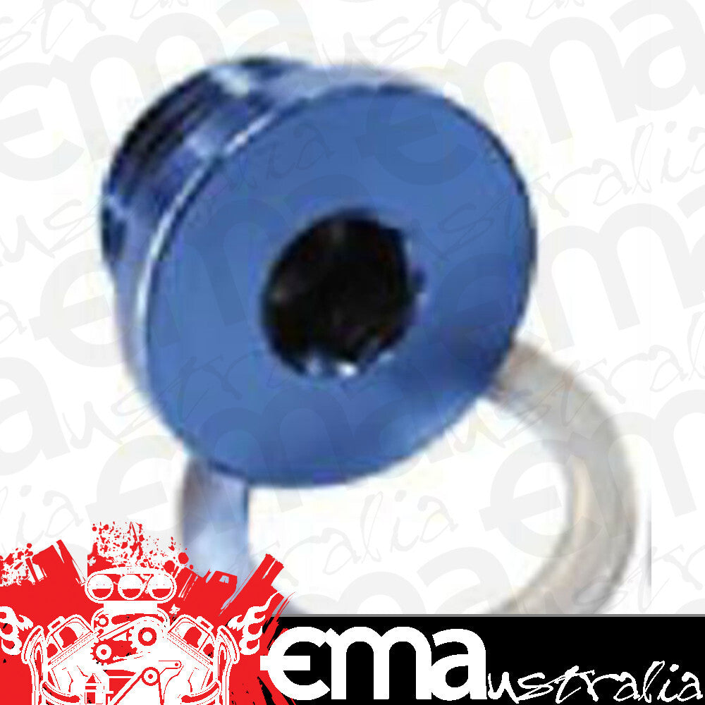Aeroflow Performance Products AF814-M12 Metric Port Plug M12 x 1.5 Blue Low Profile Hex Plug