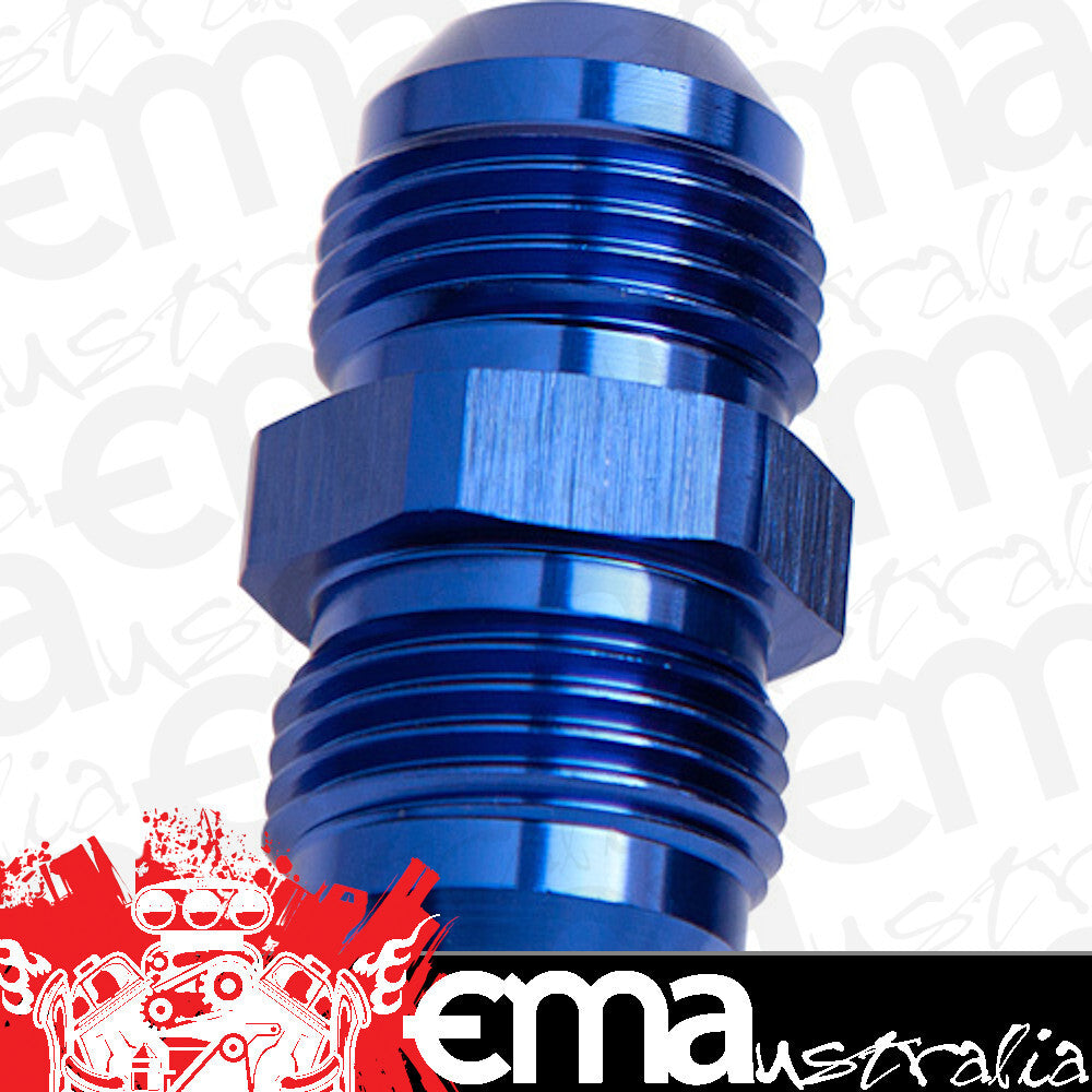 Aeroflow AF815-03 Male Flare Union -3AN Blue -3AN to -3AN Straight
