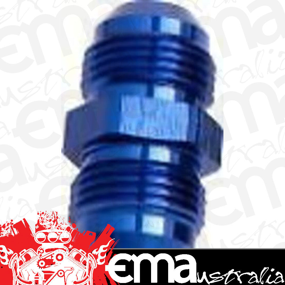 Aeroflow AF815-06 Male Flare Union -6AN Blue -6AN to -6AN Straight