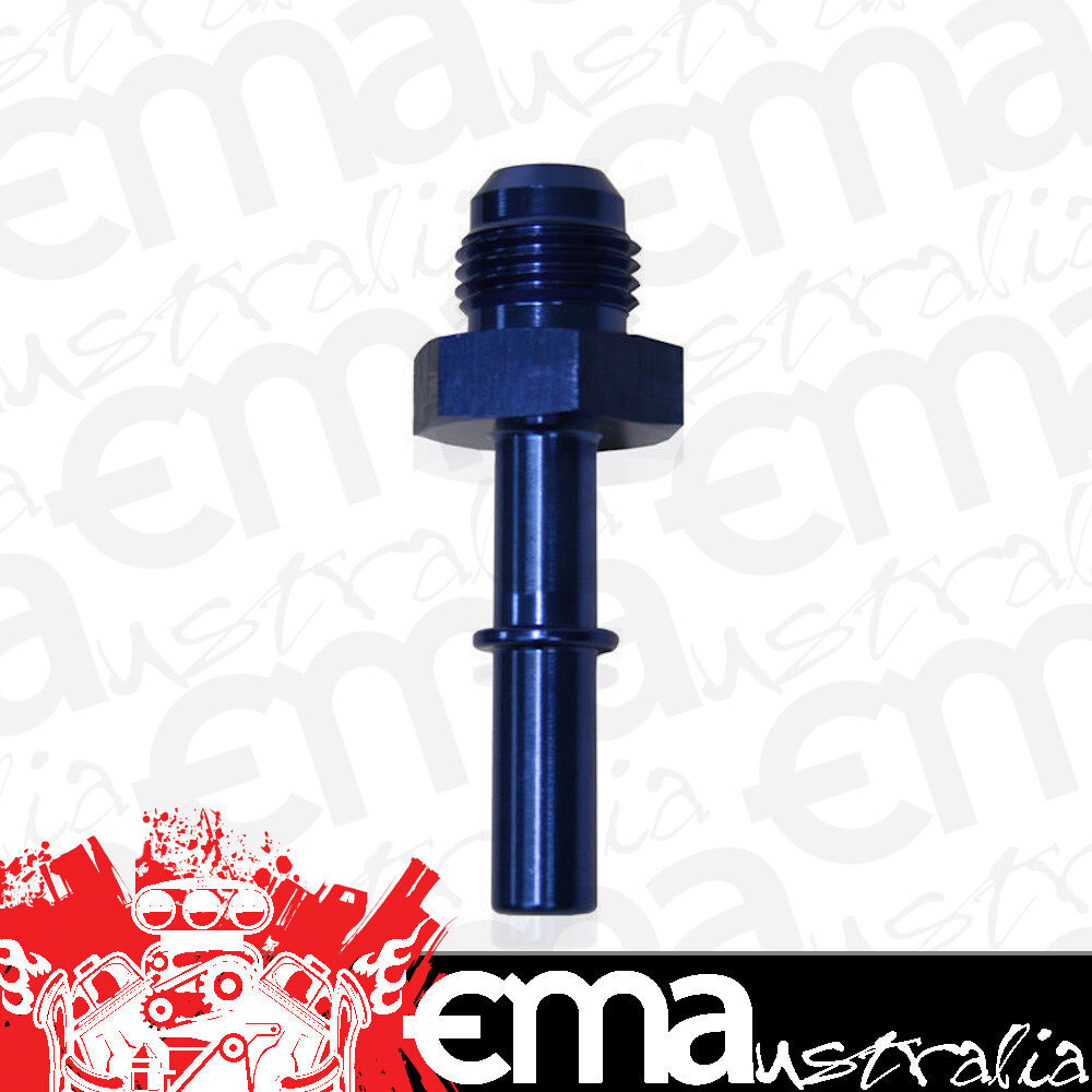 Aeroflow AF817-01 Efi Fuel Fitting -6 Push In to 5/16" Male Hard Tube