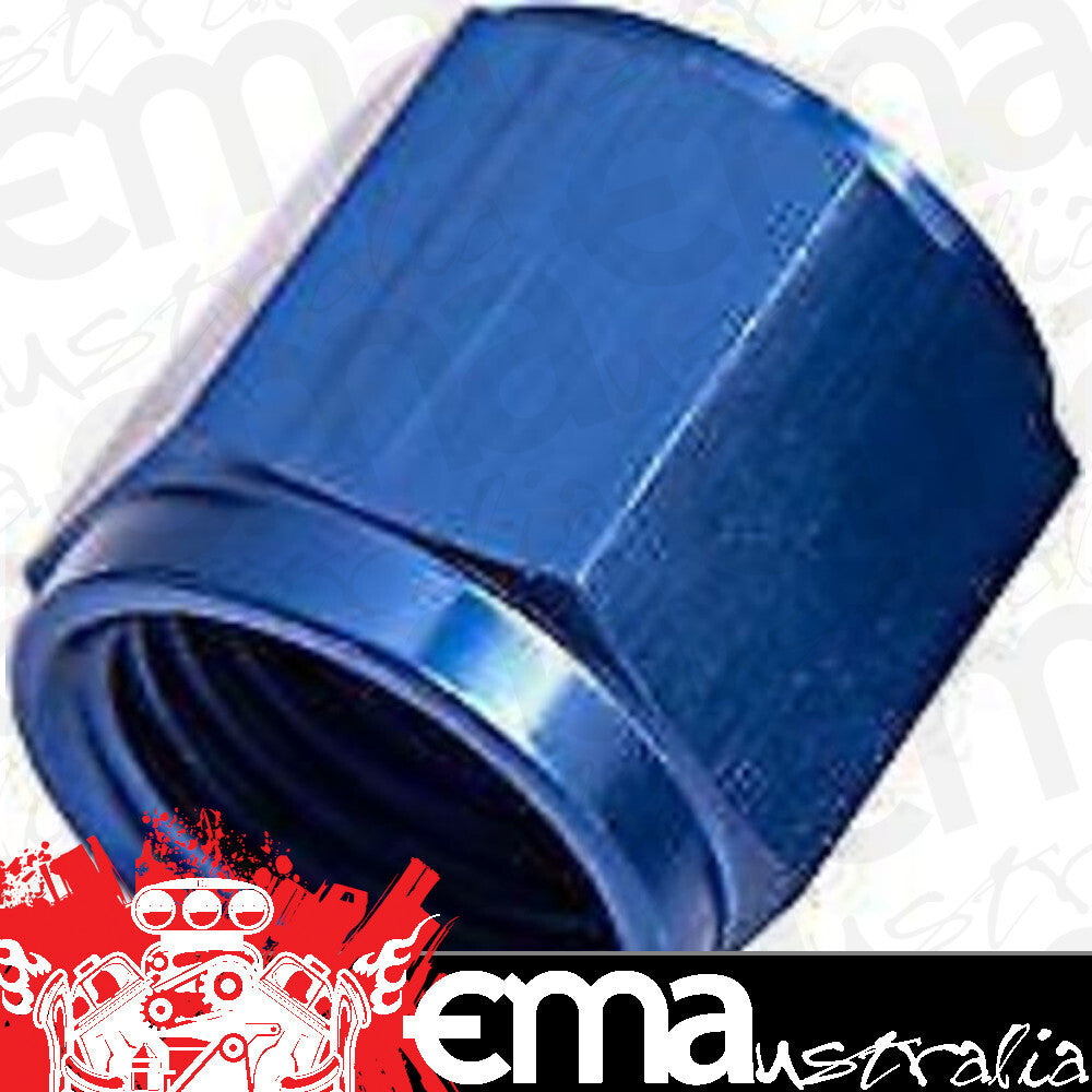 Aeroflow AF818-03 Tube Nut -3AN to 3/16" Tube Blue -3AN to 3/16" Hard Line
