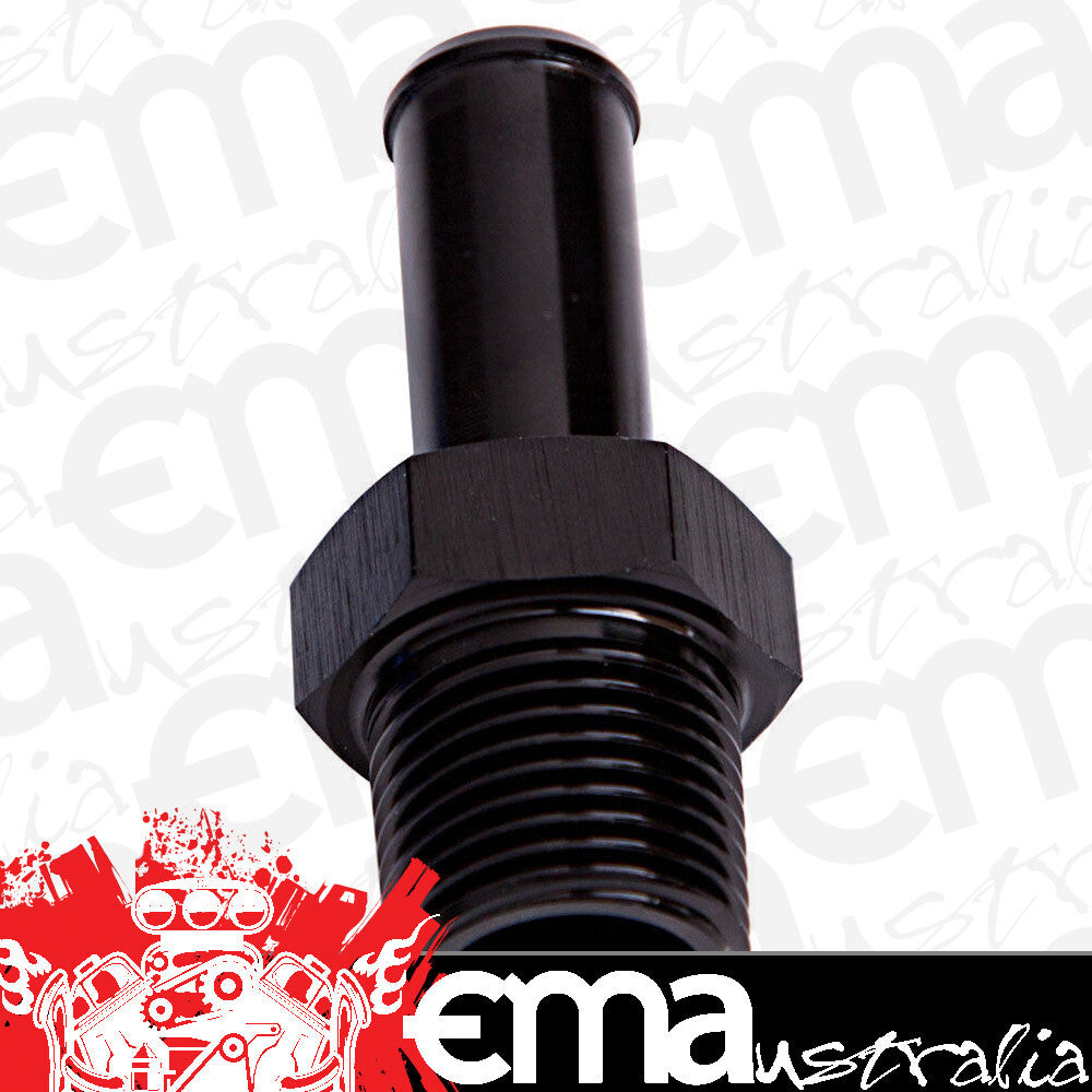 Fuel pumps/ Regulators Male 1/8" NPT to 1/4" Barb Black Straight Male to Male Aeroflow Performance Products AF841-04BLK