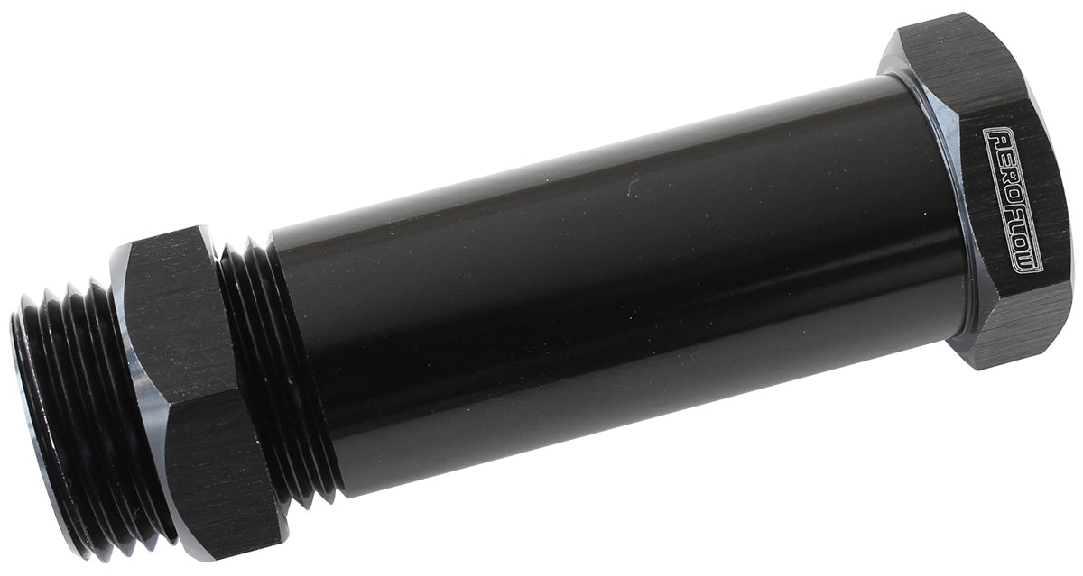 Universal Through Frame Bulkhead - Black (With x2 -6 ORB Ports)