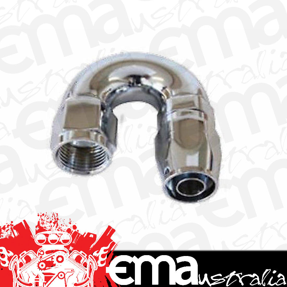 Aeroflow 100 & 450 series braided hose Elite 180 Deg -16AN End Elite Show Quality Full Flow Aeroflow Performance Products AF886-16