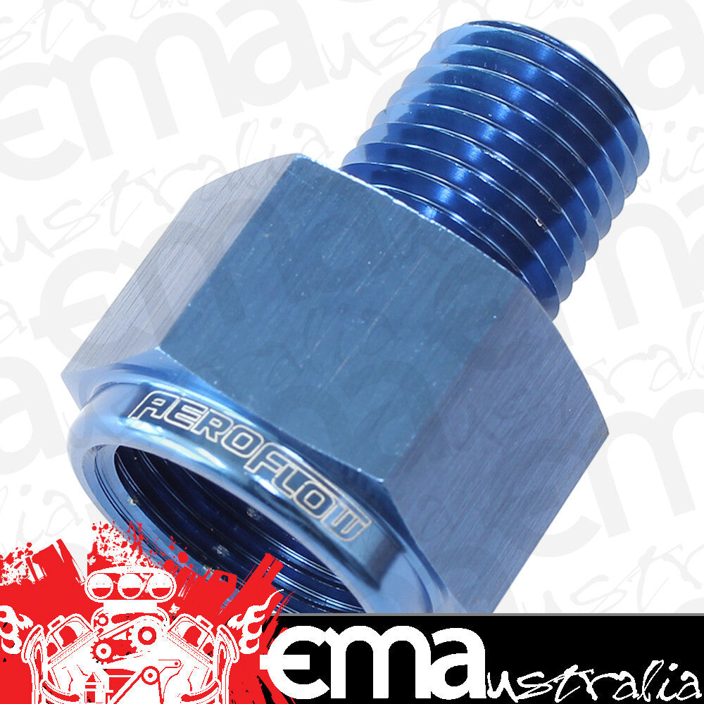 Aeroflow AF912-02-04 NPT Pipe Expander Blue 1/8" NPT Male 1/4" NPT Female