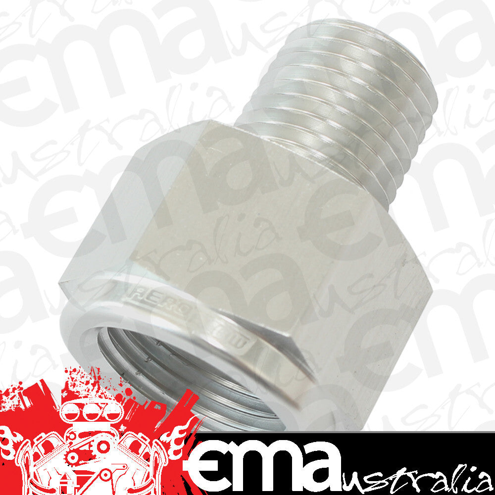 Aeroflow AF912-02-04S NPT Pipe Expander Silver 1/8" NPT Male 1/4" NPT Female