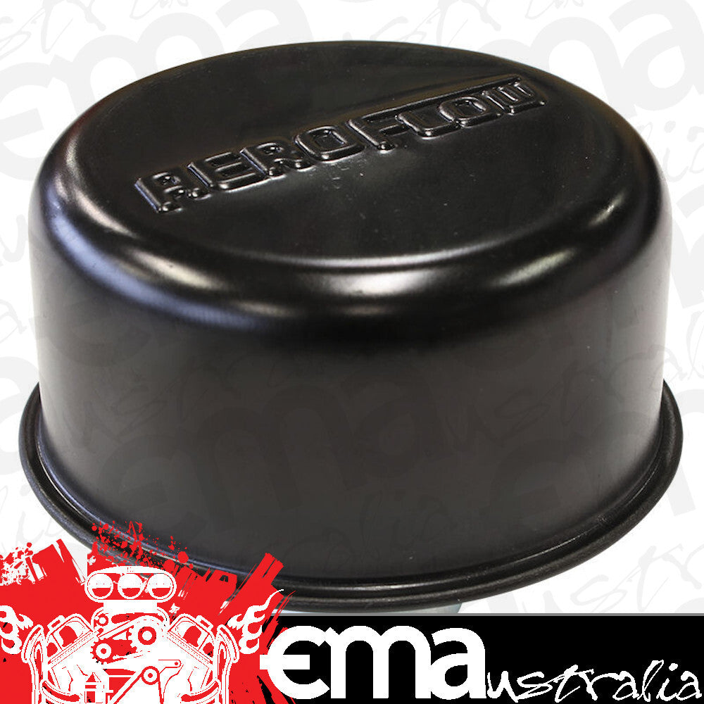 Aeroflow AF1822-7000 Black Valve Cover Breather Push In Style No Spout W/Logo