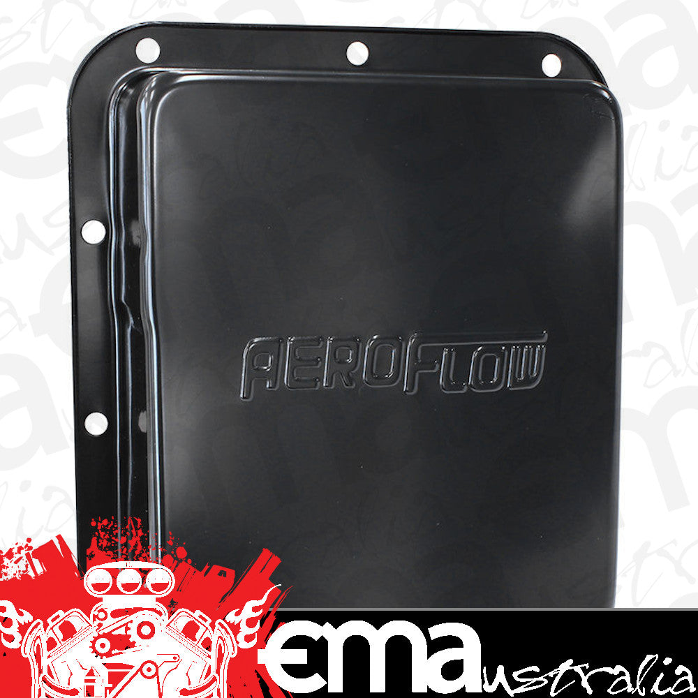 Aeroflow AF1826-3000 Ford C4 Deep Transmission Pan Black Extra Capacity
