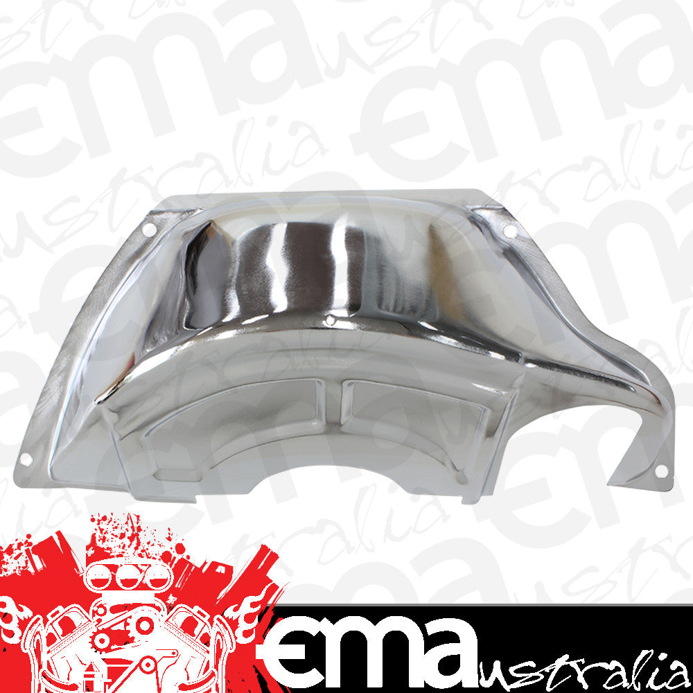 Aeroflow AF1827-3002 GM Powerglide Trans Dust Inspection Cover Chrome