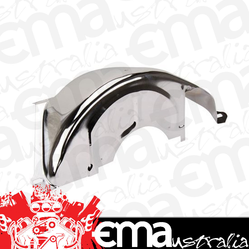 Aeroflow AF1827-3006 Th700 Trans Dust Inspection Cover Chrome